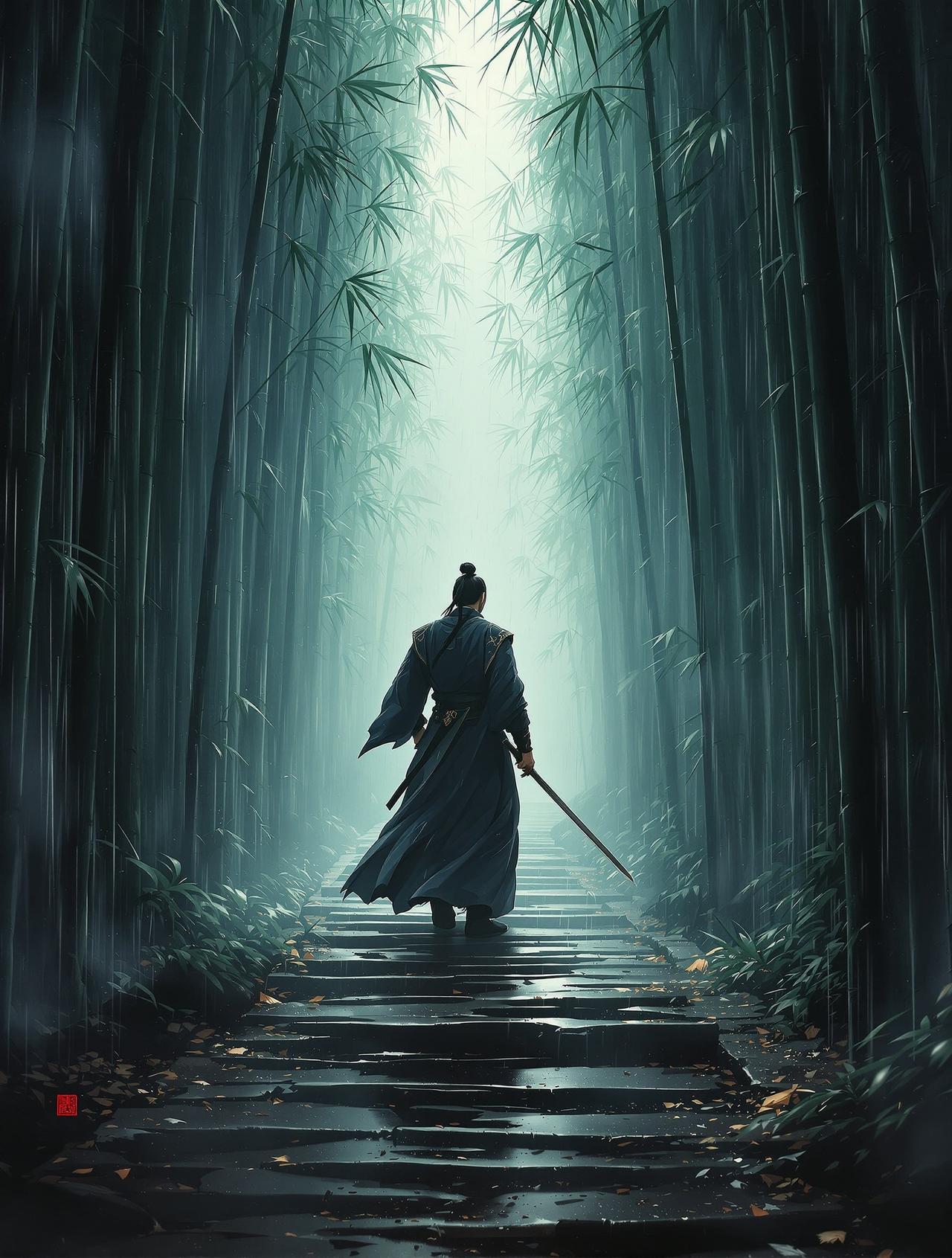 怡红院影视 - 江湖夜雨 高清海报