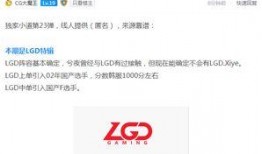 lgd最新爆料,揭秘电竞圈幕后真相与精彩瞬间